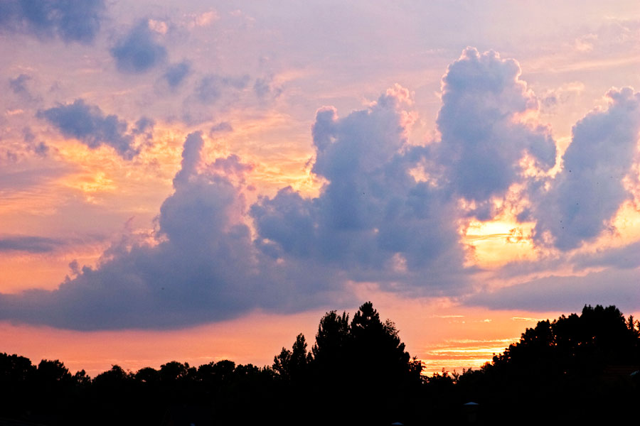 Foto 12/54 (Unwetterwolken bei Biedermannsdorf)